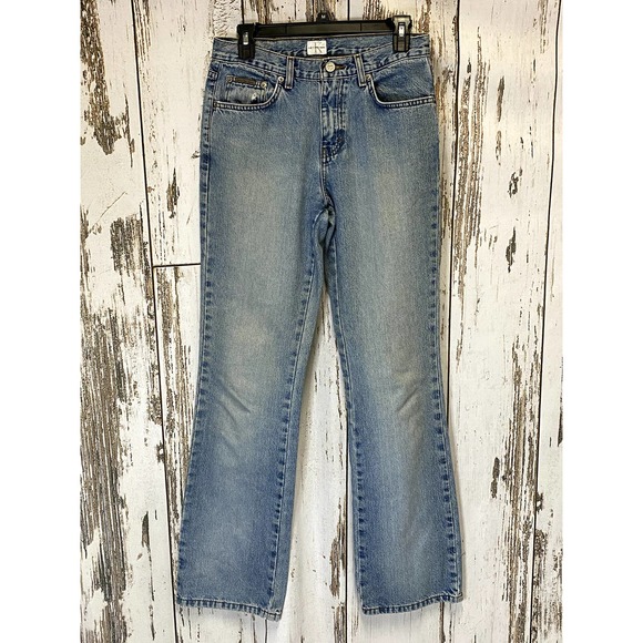 Calvin Klein Denim - Calvin Klein Blue Sandblast Bootcut Jeans